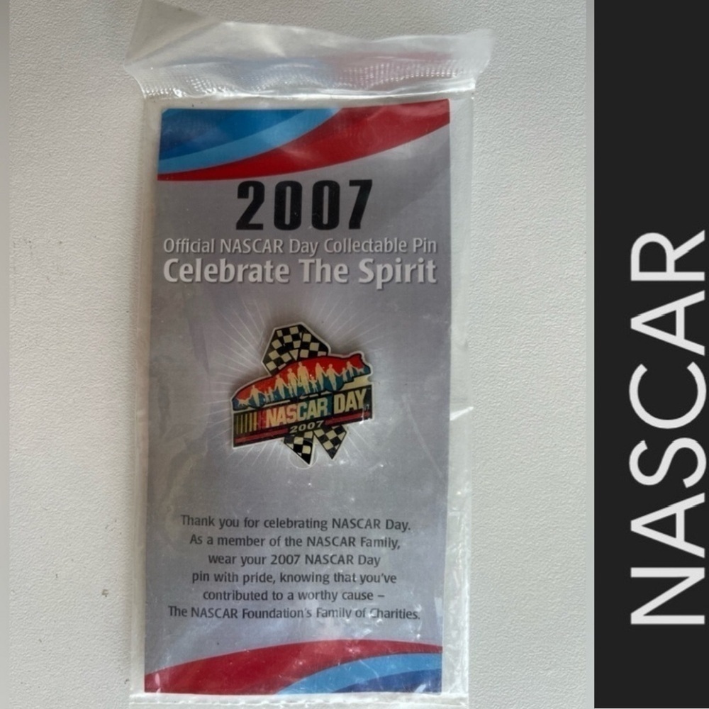 NASCAR - 2007 Official NASCAR Day Collectable “Celebrate The‎ Spirit” Pin